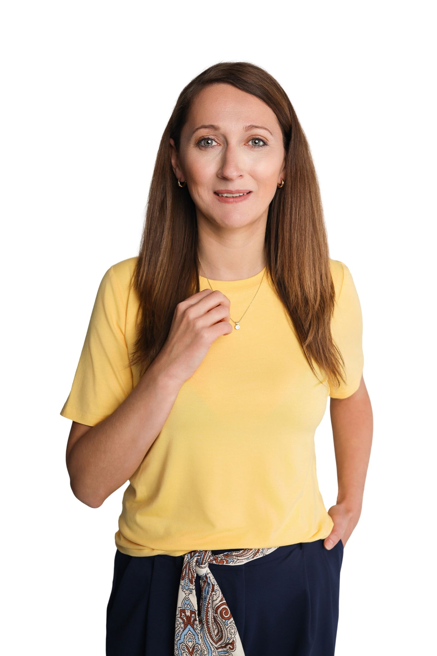 T-shirt VERO | żółty