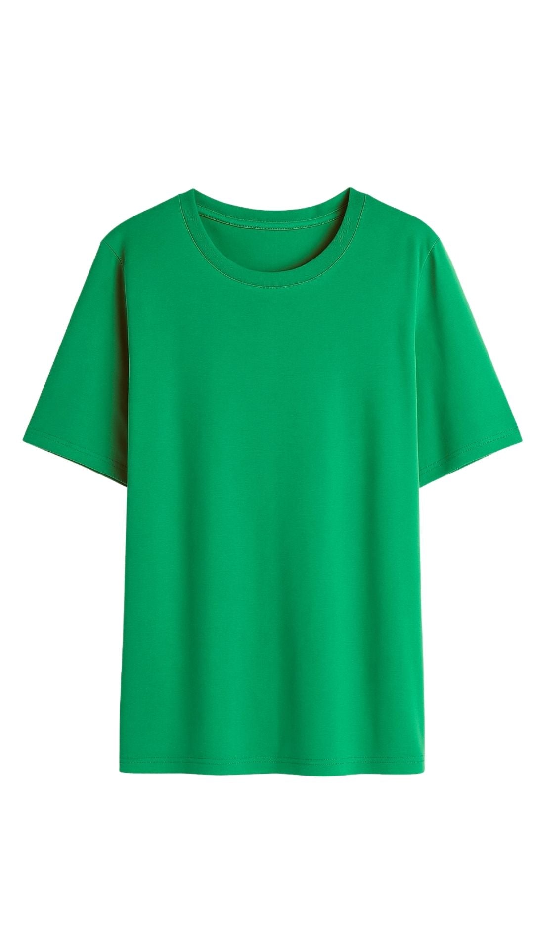 T-shirt VERO | Szmaragdowa zieleń